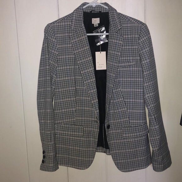 Target Jackets & Blazers - Target a.new day Multicolor Stripped Blazer